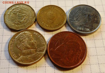 Латинская Америка - 5 монет - 3 - 2 P1180555.JPG
