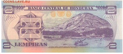 Гондурас 2 лемпира 2012 до 04.01.2017 в 22.00мск (В476) - 1-1гон2