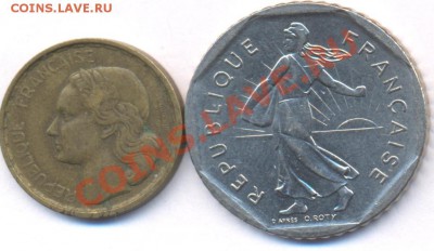 2 монеты Франции. До 15.01.11 г. 20-00 МСК. - 2 Франция