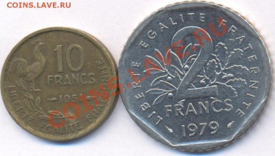 2 монеты Франции. До 15.01.11 г. 20-00 МСК. - 2 Франция.1