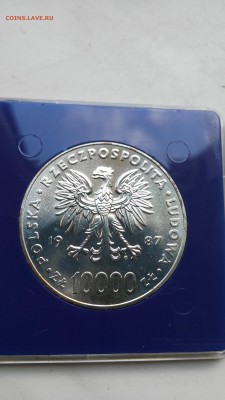 Польша 10000 злотых 1987 год. Иоанн Павел II, до 04.01 - PHOTO_20161002_114027