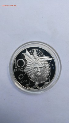 Италия 10 евро 2006 г Леонардо да Винчи до 04.01 - PHOTO_20160803_144704