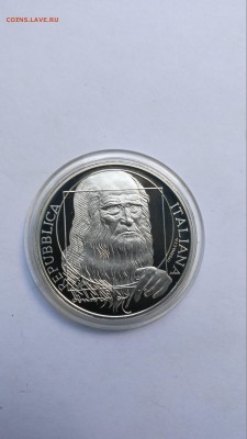Италия 10 евро 2006 г Леонардо да Винчи до 04.01 - PHOTO_20160803_144653