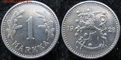 17.Разная инострань по фиксу - 17.25. -Финляндия 1 марка 1928  092