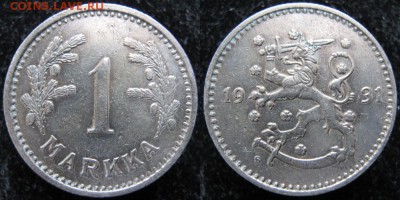 17.Разная инострань по фиксу - 17.30. -Финляндия 1 марка 1931   070