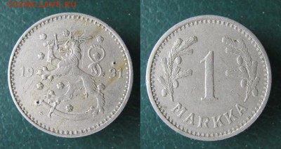 17.Разная инострань по фиксу - 17.31. -Финляндия 1 марка 1931
