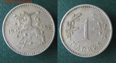 17.Разная инострань по фиксу - 17.33. -Финляндия 1 марка 1932