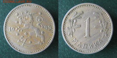 17.Разная инострань по фиксу - 17.35. -Финляндия 1 марка 1933