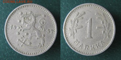 17.Разная инострань по фиксу - 17.39. -Финляндия 1 марка 1937
