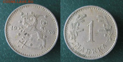 17.Разная инострань по фиксу - 17.41. -Финляндия 1 марка 1939