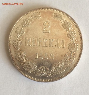 2 марки 1908 г., L NGC MS61 До 6.01.2017 г.,в 22.00 по МСК - 2-08-1