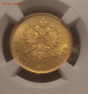 10 марок 1881 г.,NGC MS64, R. До 6.01.2017 г.,в 22.00 по МСК - 81-2