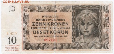 Богемия и Моравия: 10 крон 1942 г. до 09.01.17 г. в 23.00 - Scan-170103-0006