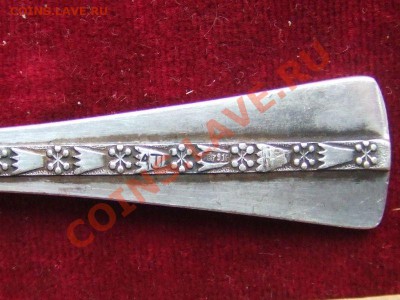 ЛОЖКА ДЕССЕРТНАЯ.СЕРЕБРО-916пр.24гр. - ложка-2