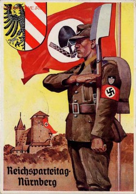 Поздравительная открытка в подлинном конверте Герм. 1942г - 09