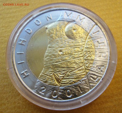 ФИНЛЯНДИЯ 25 марок 2001. ЧМ по лыжам. БИметалл.ПРЕДПРОДАЖНАЯ - 022.JPG