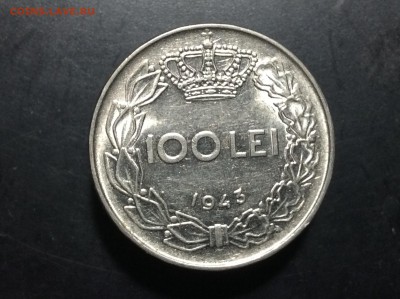 Румыния 100 лей 1943 г - image