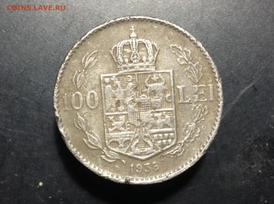 Румыния 100 лей 1938 г - image