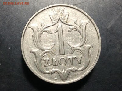 Польша 1 злотый 1929 г - image