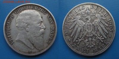 Баден 2 марки 1905г до 6.01 22-00 мск - f-lvqHXVAXg
