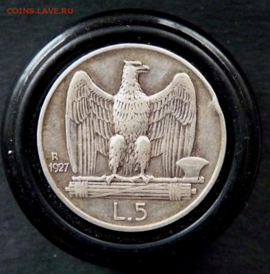 5 лир Италия 1927 до 6.01 - P1150771.JPG