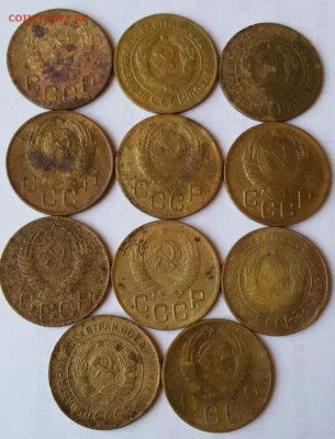 3 копейки 1929,1931,1932,1938,1940,1946,1949,1957 года 11ШТ - 1483600311802_4