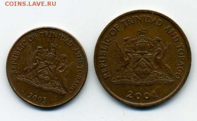 Тринидад и Тобаго 1 и 2 ц 2003, 01 гг до 10 01 17  22-00 мск - хх122