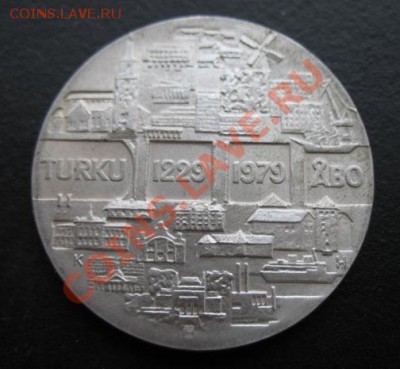 Финляндия, серебро, 1979 г, 25 М, до 18.01 в 21-00 мск - фин рыбы а