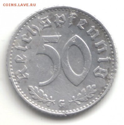 50 Pfennig 1950 - vs 1