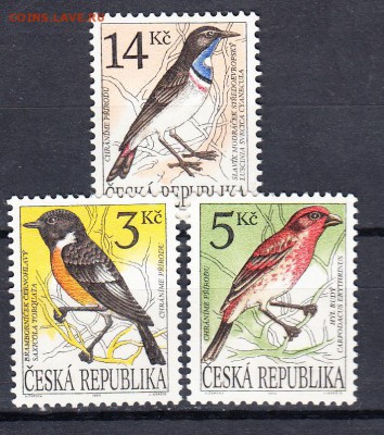 Чехия 1994 птицы - 107