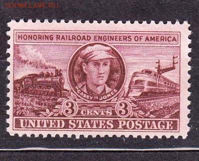 США 1952 паровозы - Копия (2) 25
