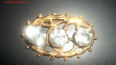 Позолоченная брошка и Медаль 1985г - DSCF3704.JPG