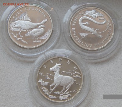 1 рубль 2006 Красная книга (3 монеты) до 13.01. в 22:00 МСК - 5179