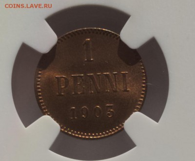 Царская ФИНЛЯНДИЯ 1 пенни 1888,1893,1903,1904.ПРЕДПРОДАЖНЫЕ - p19o3-1