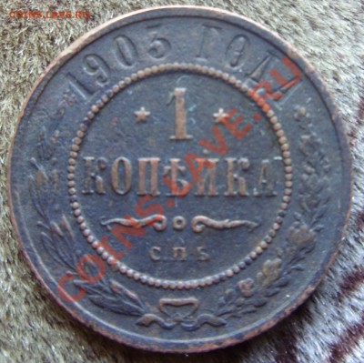 1коп 1903г.  с.п.б  оцените на продажу - SDC12569