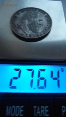 Вюрттемберг 5 марок 1899 с 200 рублей до 13.01.2017 - DSC04636.JPG