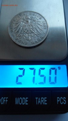 Пруссия 5 марок 1902 с 200 рублей до 13.01.2017 - DSC04609.JPG