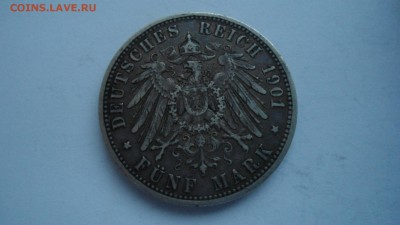 Пруссия 5 марок 1901 с 200 рублей до 13.01.2017 - DSC04603.JPG