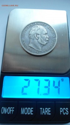 Пруссия 5 марок 1874 с 200 рублей до 13.01.2017 - DSC04563.JPG