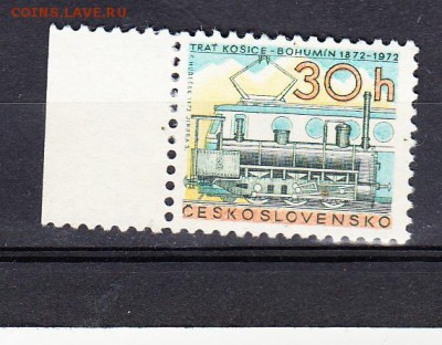 Чехословакия 1972 паровоз - 2д