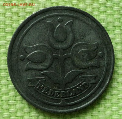Нидерланды 10 центов 1942 - аверс. - Нидерланды_1942-10центов-Zn_А.JPG