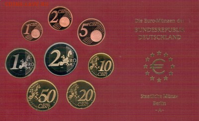 ФРГ НАБОР ЕВРО ПРУФ 2002А ДО 12.01.2017 В 22.00МСК (Д255) - 4-фрг2002A1