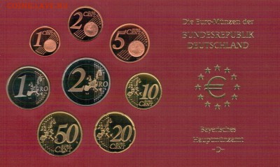 ФРГ НАБОР ЕВРО ПРУФ 2002D ДО 12.01.2017 В 22.00МСК (Д255) - 4-фрг2002D1