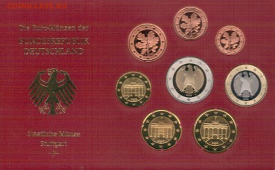 ФРГ НАБОР ЕВРО ПРУФ 2003F ДО 12.01.2017 В 22.00МСК (Д256) - 4-фрг2003F