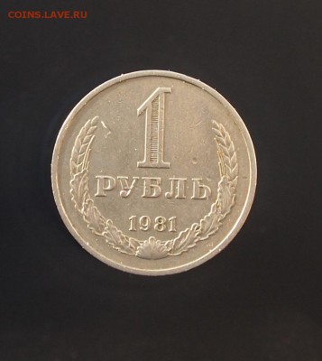 Рубль 1981 годовик до 11.01.17 в 22-00 - P1012550.JPG