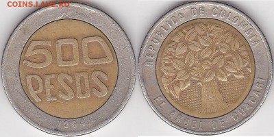 22:00 - 500 песо 1994 г.