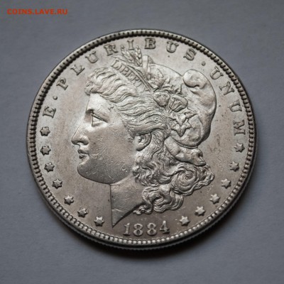 Сша. Доллар 1884 с 200 рублей до 13.01.2017 - морган