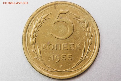 5 копеек 1955 (Ф98) до 11.01.17 22.00 мск - XK8I0033