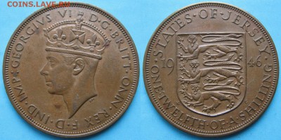 12 шиллинга 1946: до 13-01-17 в 22:00 - Джерси 1-12 шиллинга 1946    278-1
