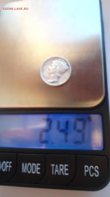 США 1 дайм 1945 с 200 рублей до 13.01.2017 - DSC04965.JPG